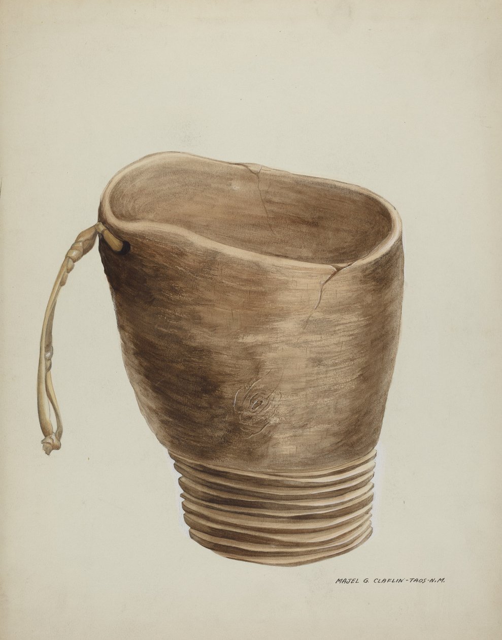 Bénitier, 1935-1942 - Majel G. Claflin