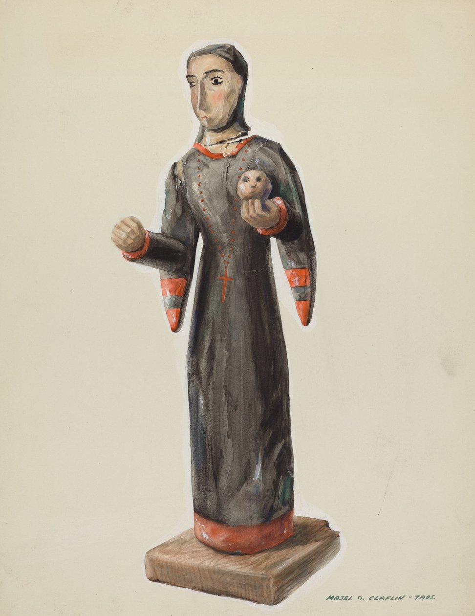 Santa Rita - Bulto - Majel G. Claflin