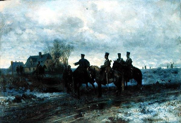 Patrouille polonaise - Maksymilian Gierymski