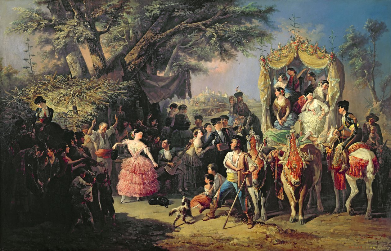 La foire de Santiponce - Manuel Roderiguez Guzman