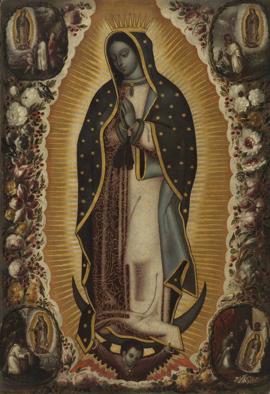 Vierge de Guadalupe - Manuel de Arellano