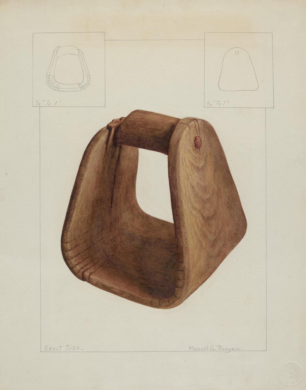 Étrier de selle - Manuel G. Runyan