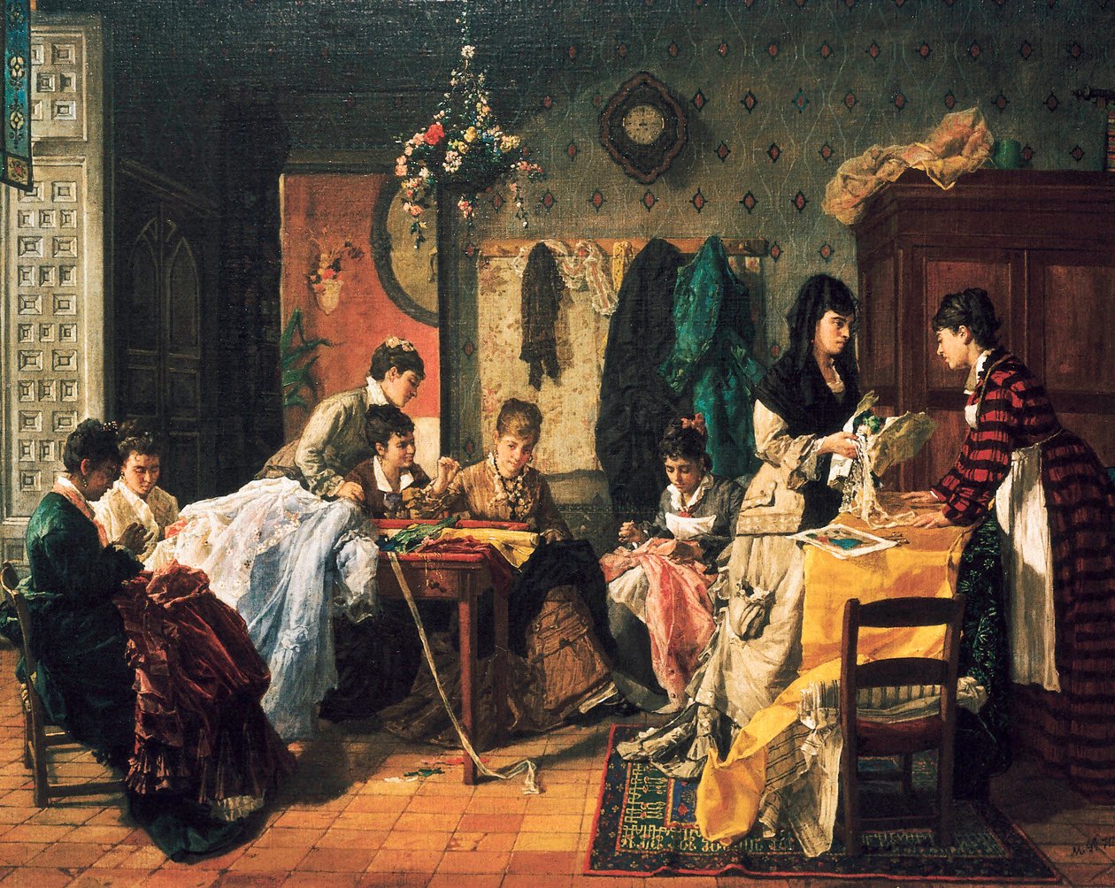 Atelier de couturière - Manuel García Hispaleto