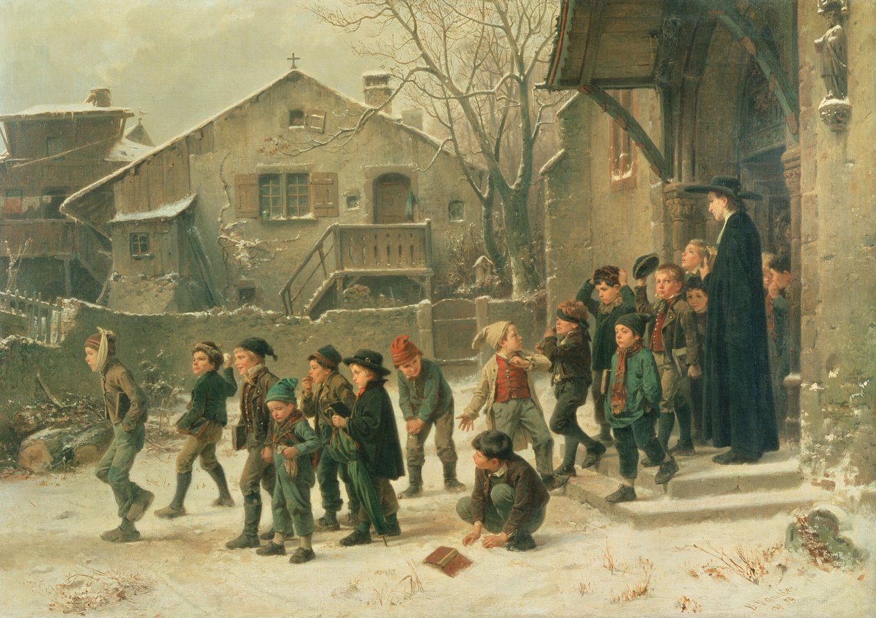 Après la classe - Marc Louis Benjamin Vautier