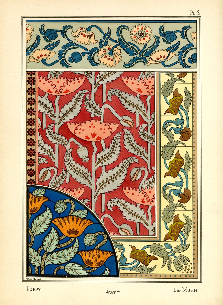 Le Coquelicot - Marcel Mangin