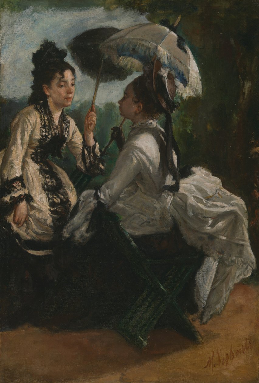 La conversation - Marcellin Desboutin