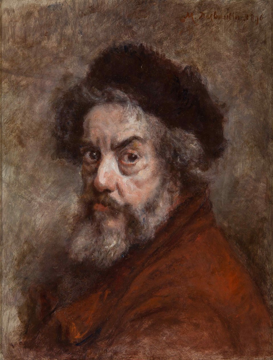 Autoportrait, 1896 - Marcellin Gilbert Desboutin