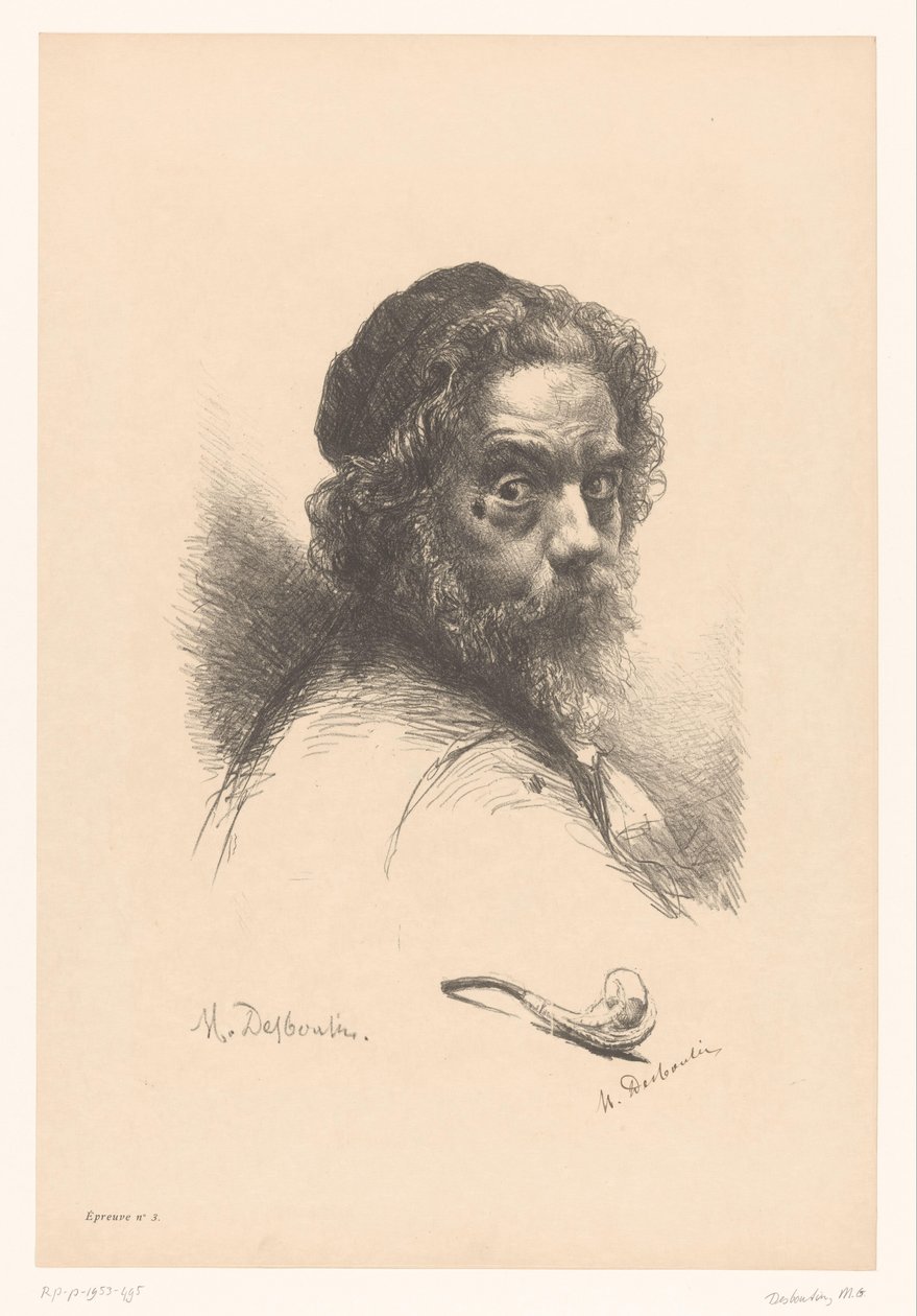 Autoportrait - Marcellin Gilbert Desboutin