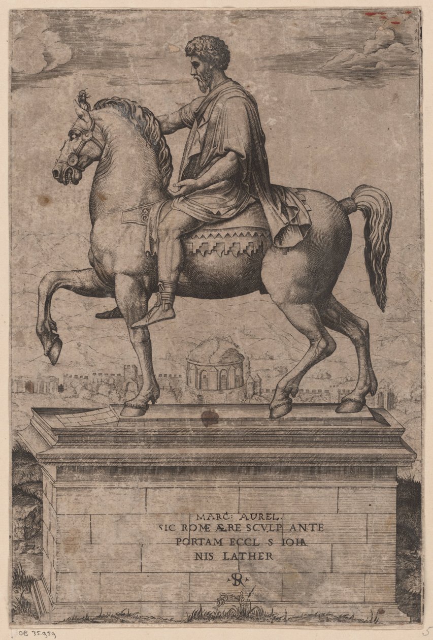 Statue équestre de Marc Aurèle - Marco Dente