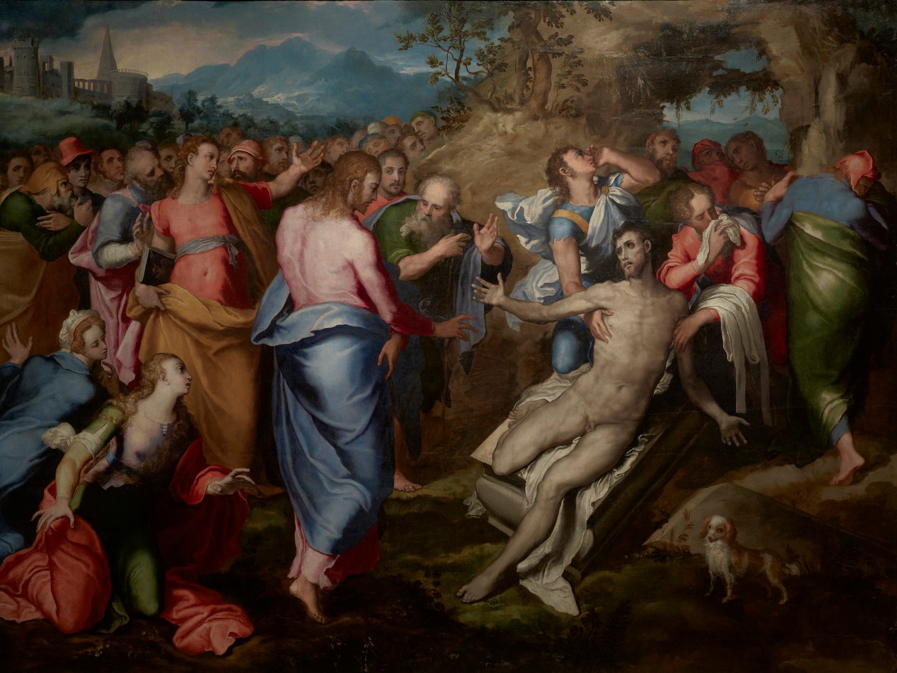 La Résurrection de Lazare - Marco Pino