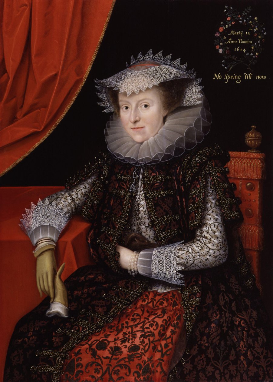 Mary, Lady Scudamore - Marcus Gheeraerts the Younger