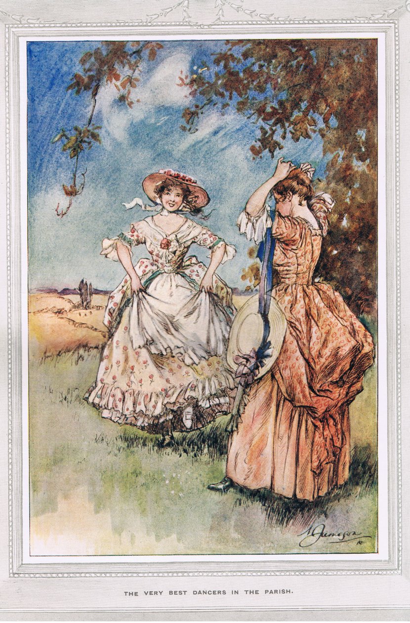 Les meilleurs danseurs de la paroisse, illustration de 