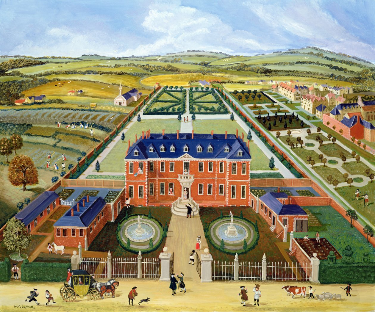 Burlington House, Londres - Margaret Loxton