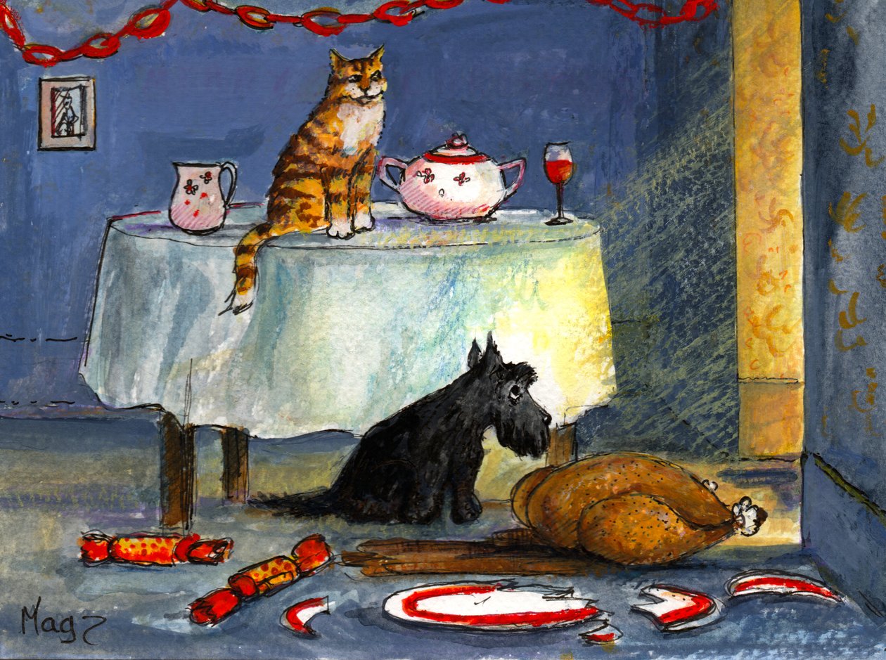 Dîner de Noël - Margaret Loxton