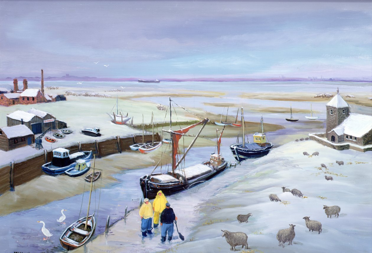 Ruisseau gelé - Margaret Loxton
