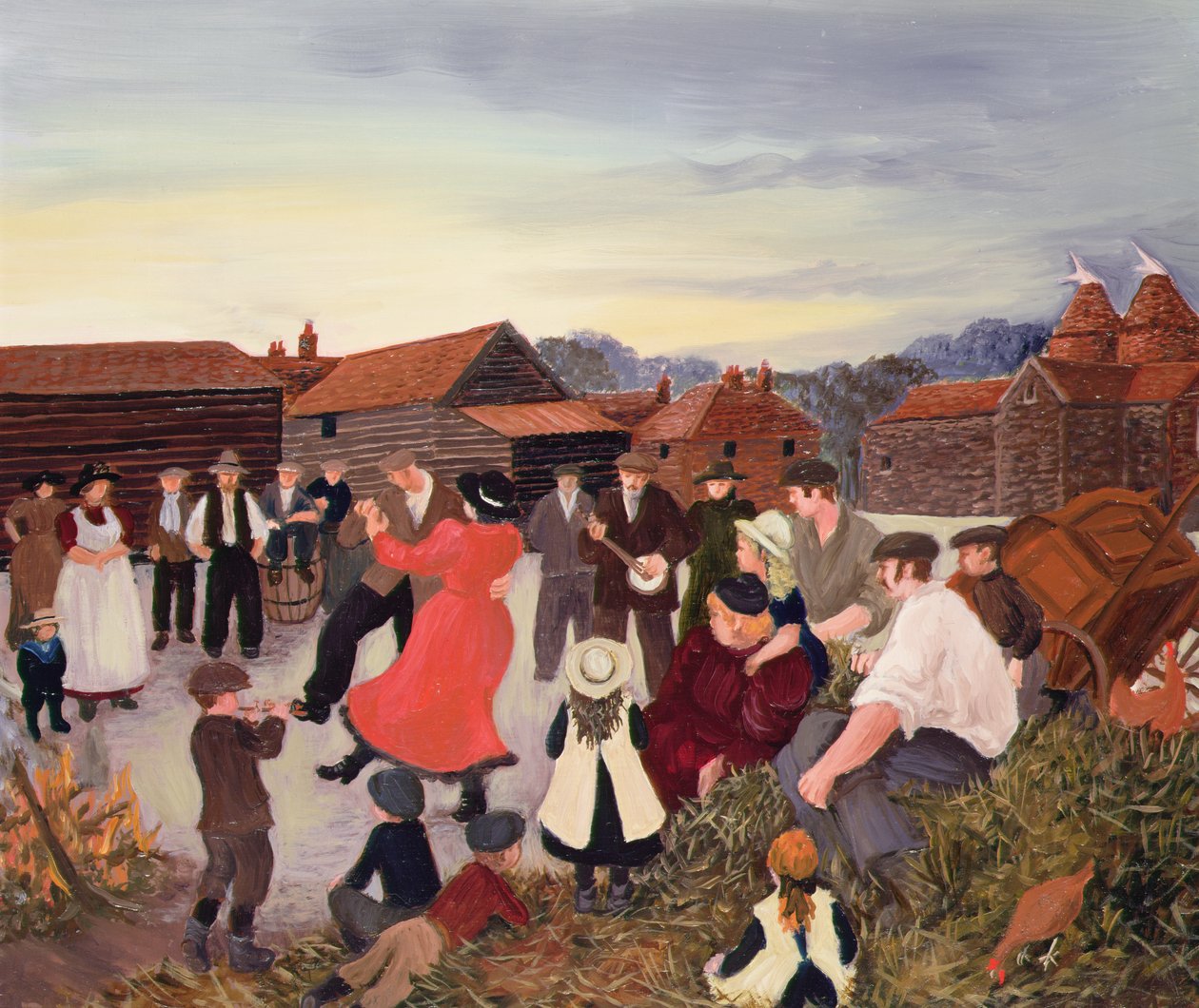 Danse des cueilleurs de houblon - Margaret Loxton