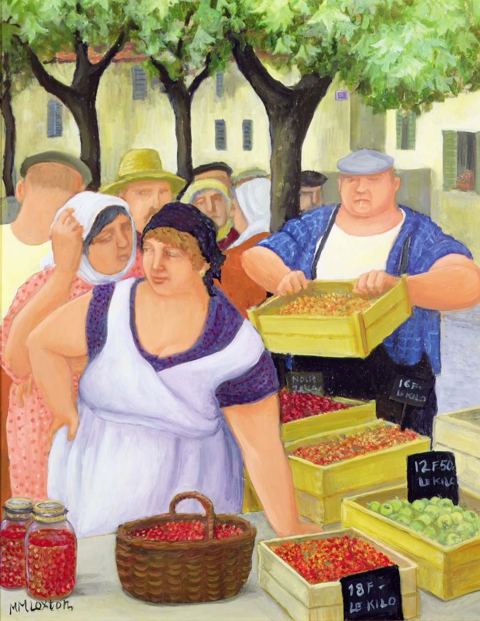 Place du marché - Margaret Loxton