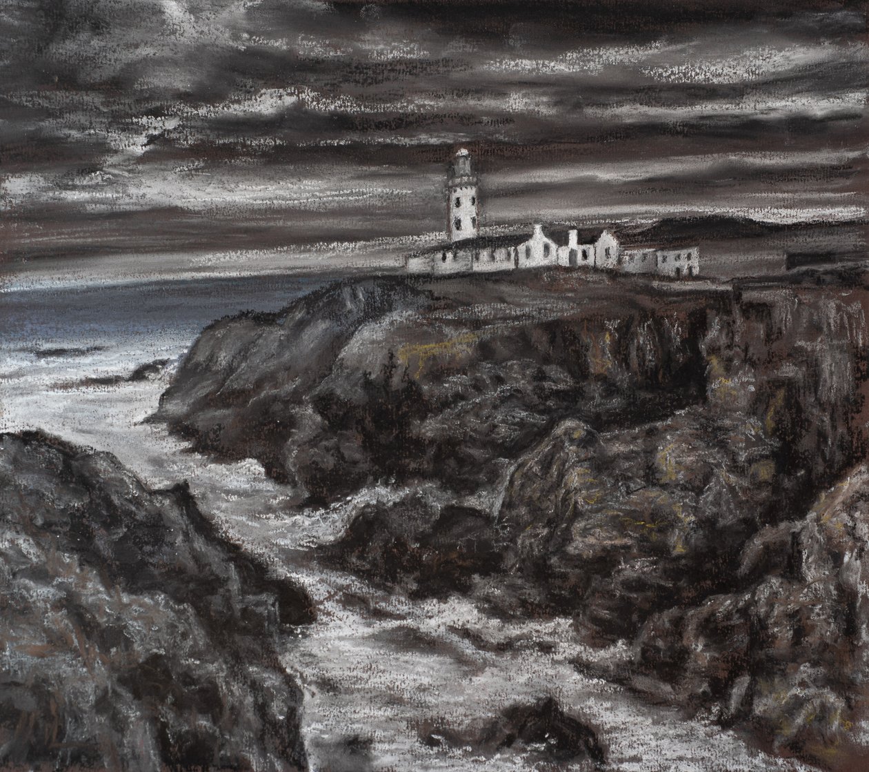 Tempête sur les rochers - Margo Starkey