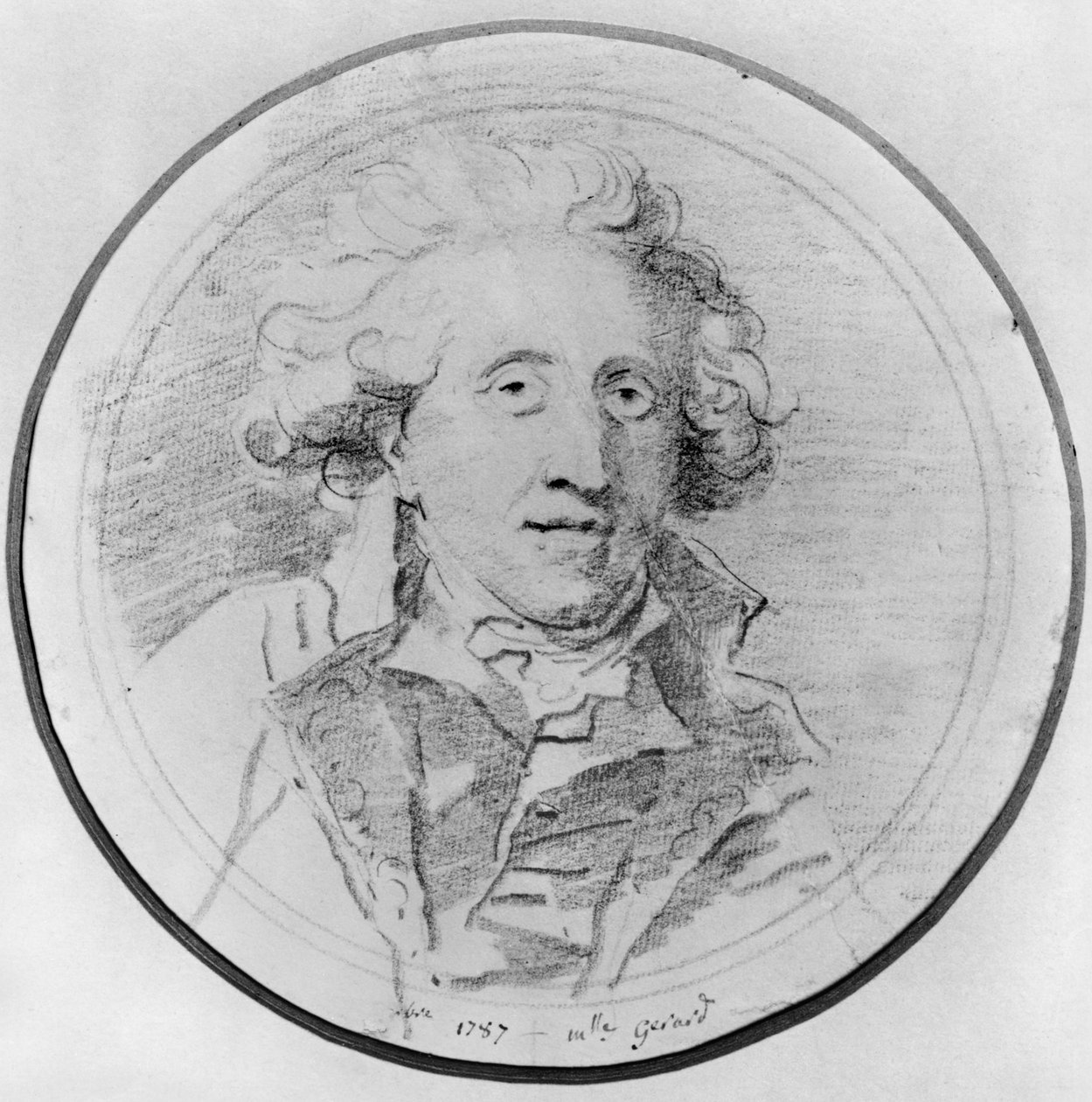Portrait présumé de Jean-Honoré Fragonard (1732-1806) 1787 - Marguerite Gerard