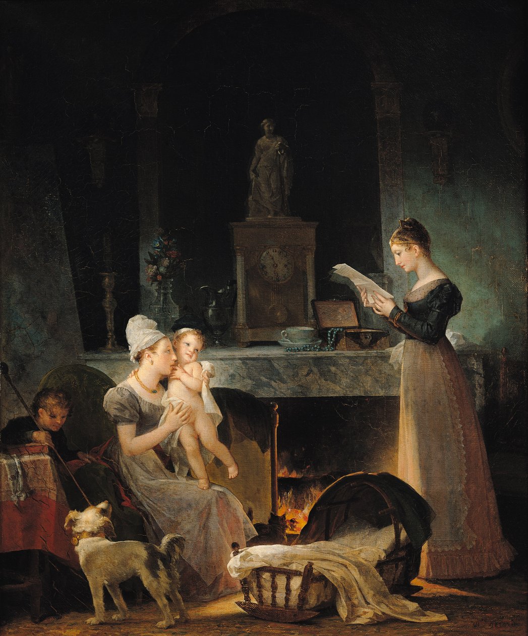 Lecture de la lettre - Marguerite Gerard