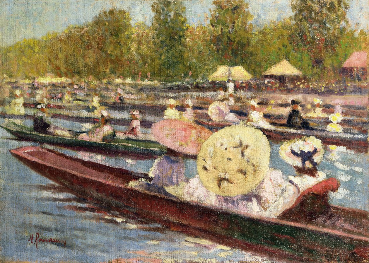 La régate - Marguerite Rousseau