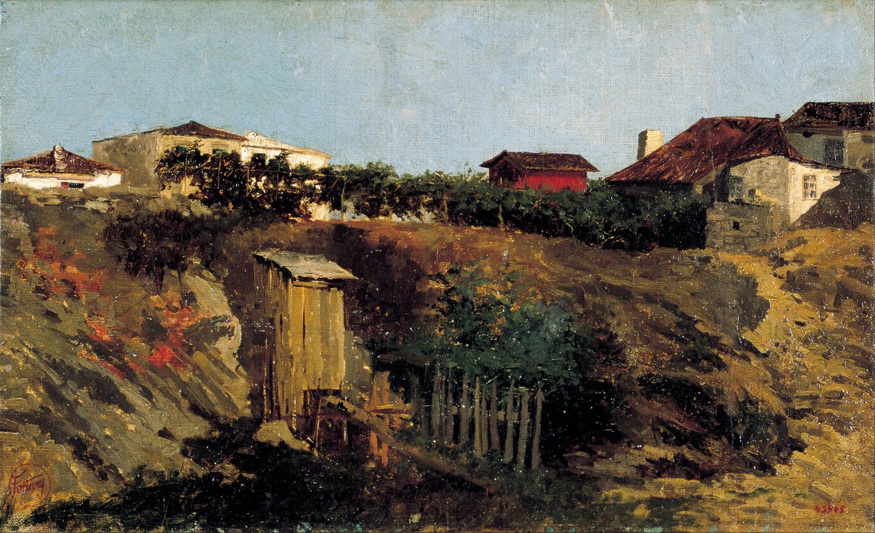 Paysage de Portici - Marià Fortuny