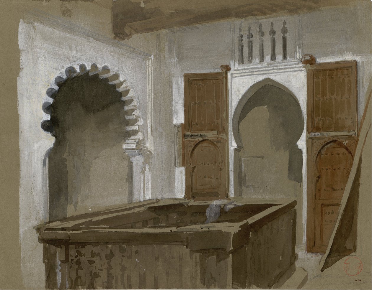 Notre maison à Tétouan - Marià Fortuny
