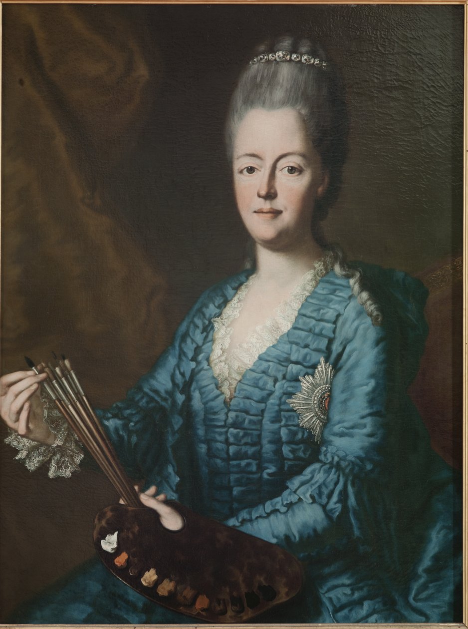Autoportrait, 1772 - Maria Antonia Walpurgis Symphorosa