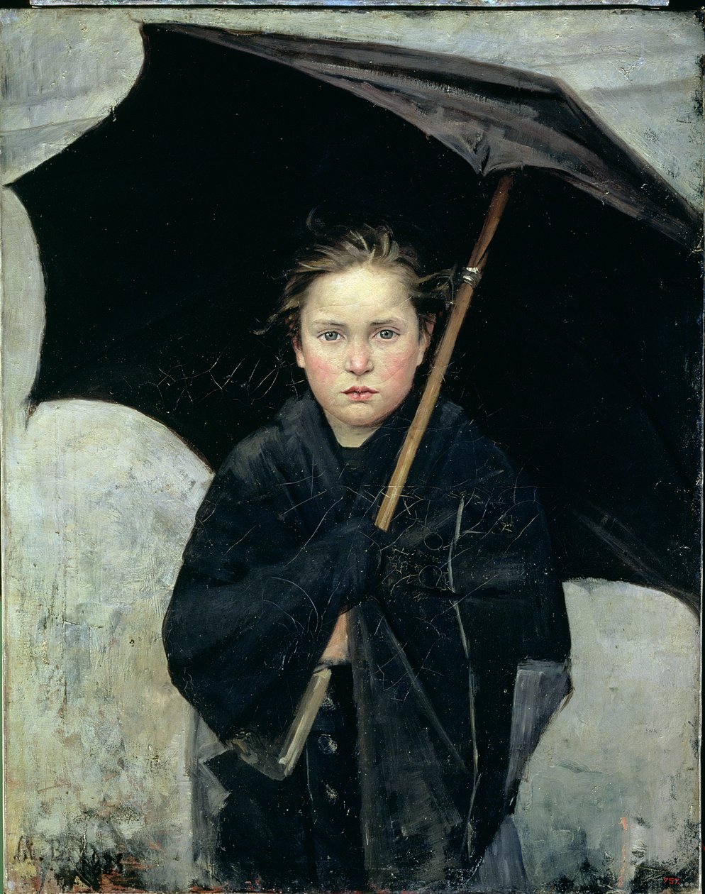 Le parapluie, 1883 - Maria Konstantinova Bashkirtseva