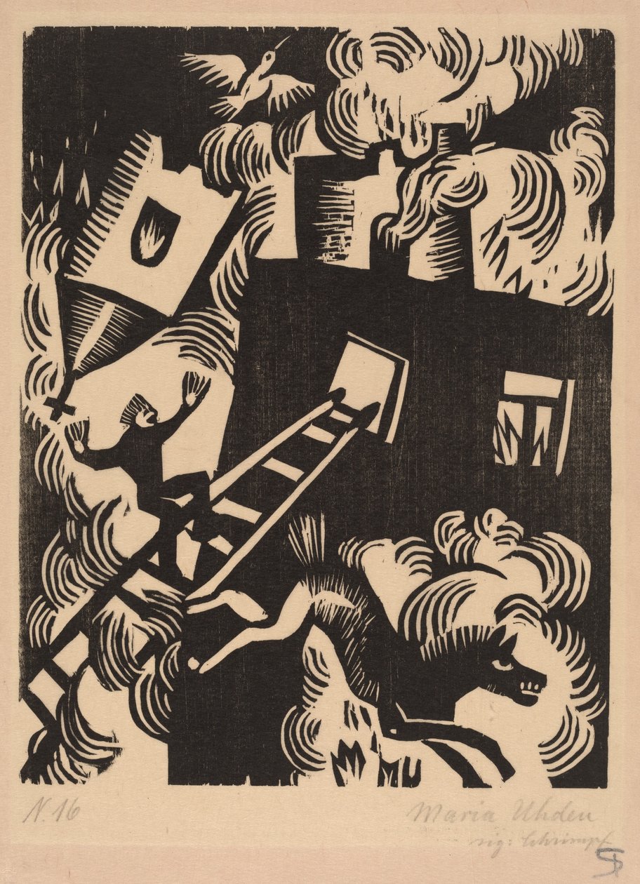 Maison en Feu - Maria Uhden