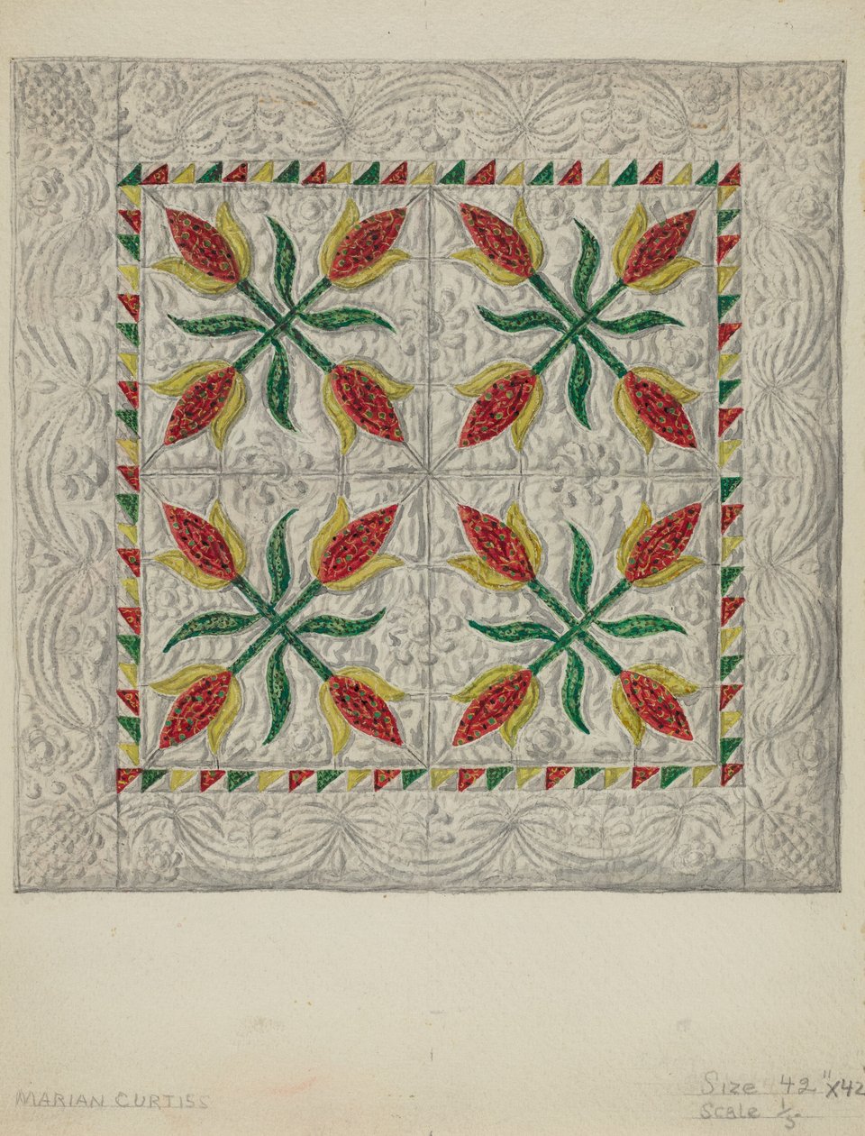 Couverture de berceau - Marian Curtis Foster