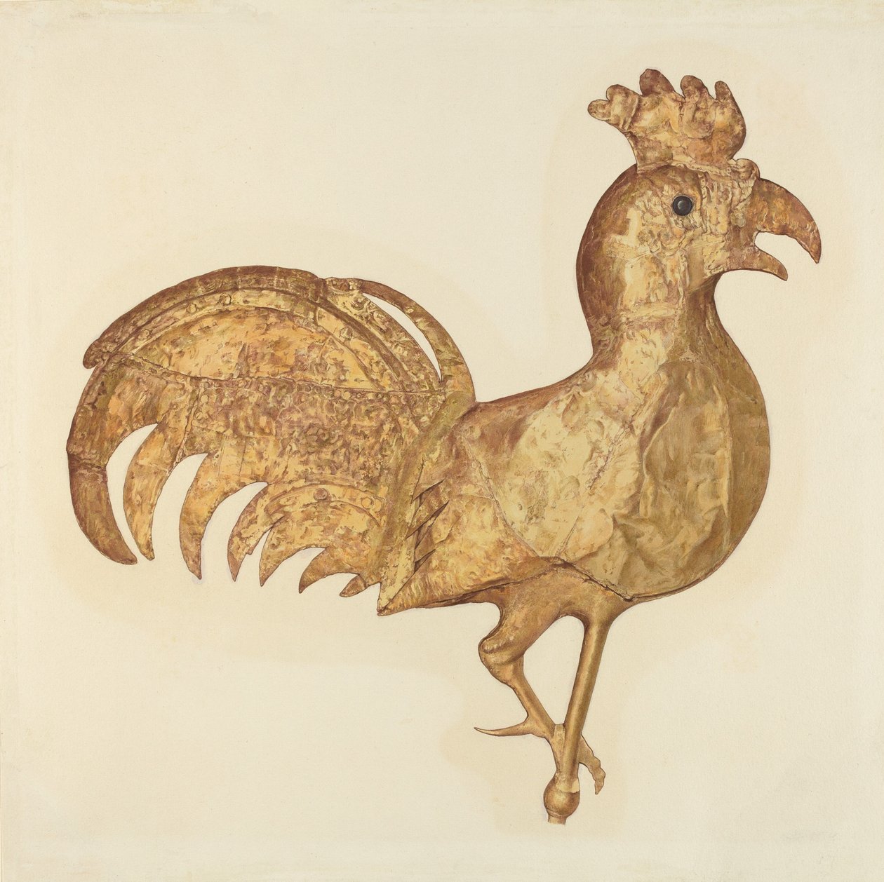 Girouette : Coq, vers 1939 - Marian Page