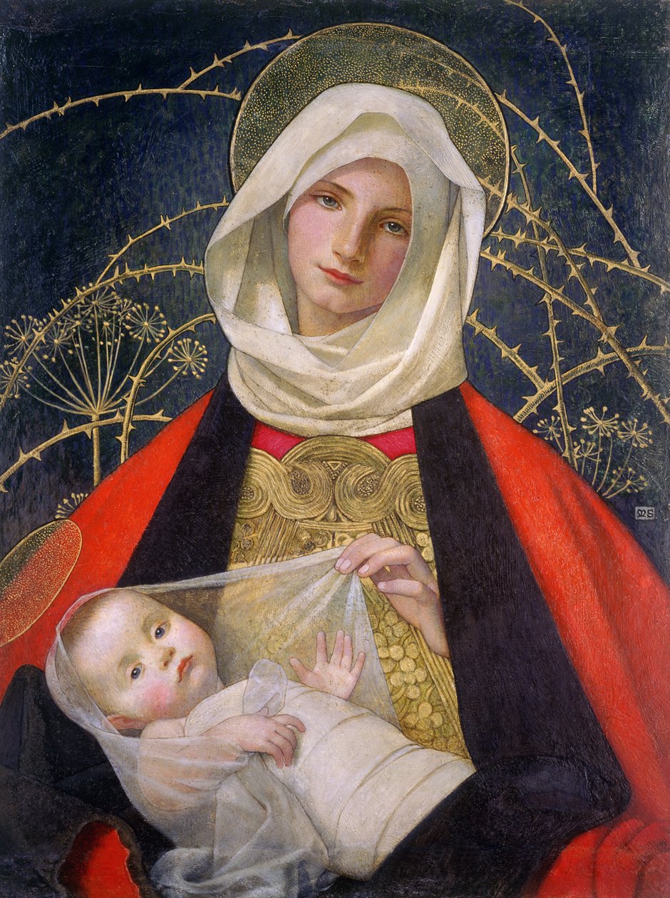 Madone et Enfant, 1907-08 - Marianne Stokes