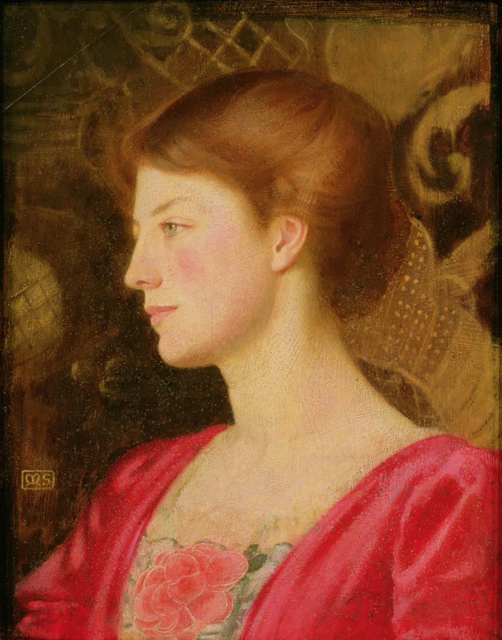 Portrait de Lady Irene Stokes (née Ionides) c.1908 - Marianne Stokes