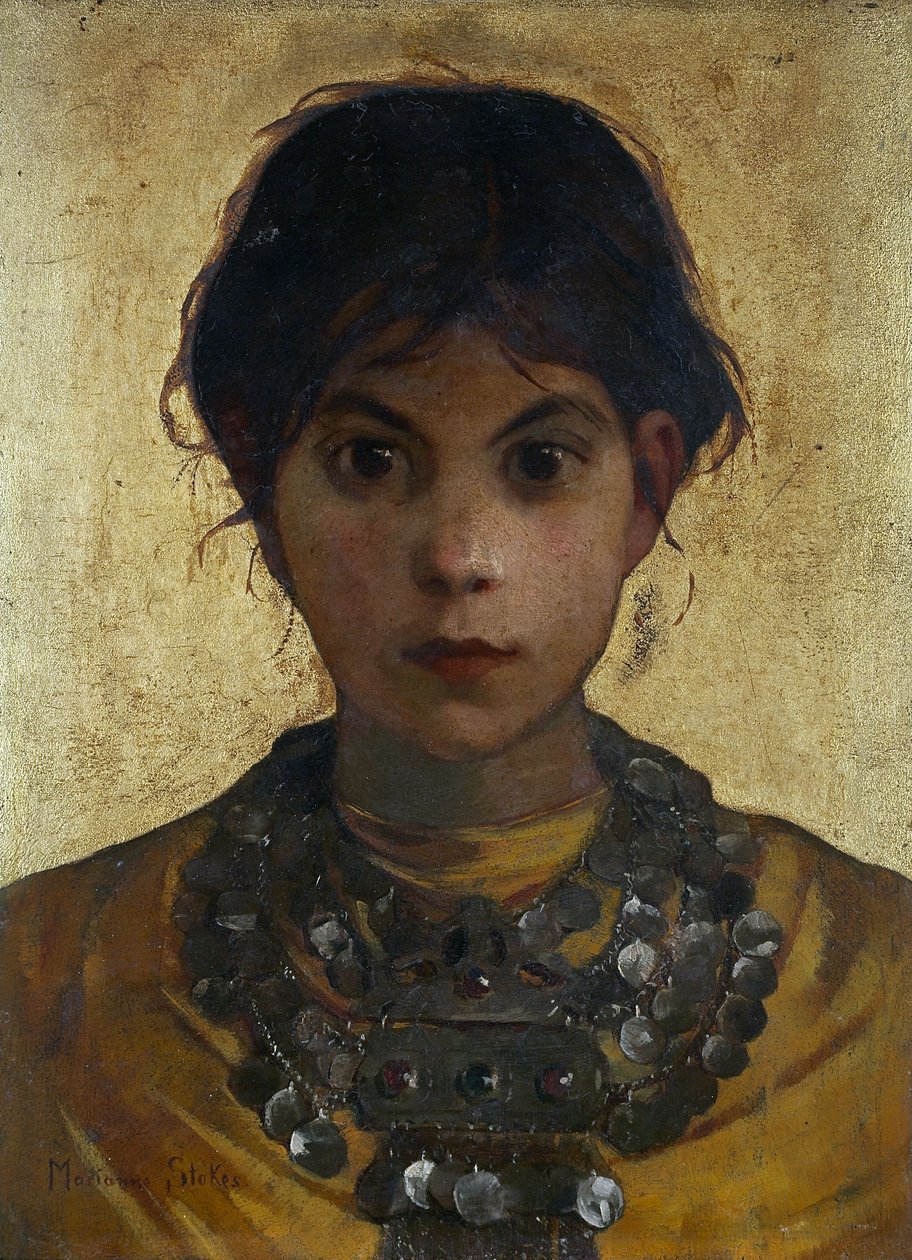 Une sorcière de Capri, 1884-85 - Marianne Stokes