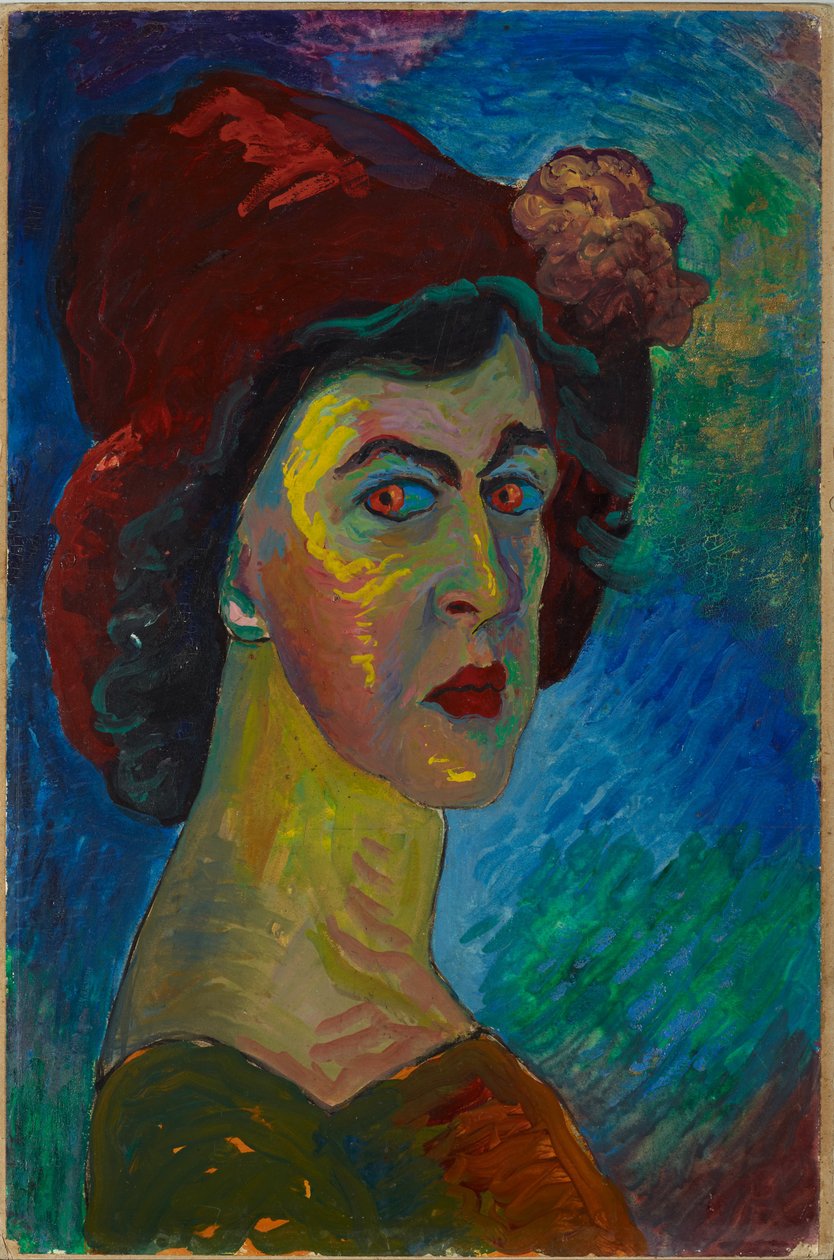 Selfportrait I - Marianne Werefkin