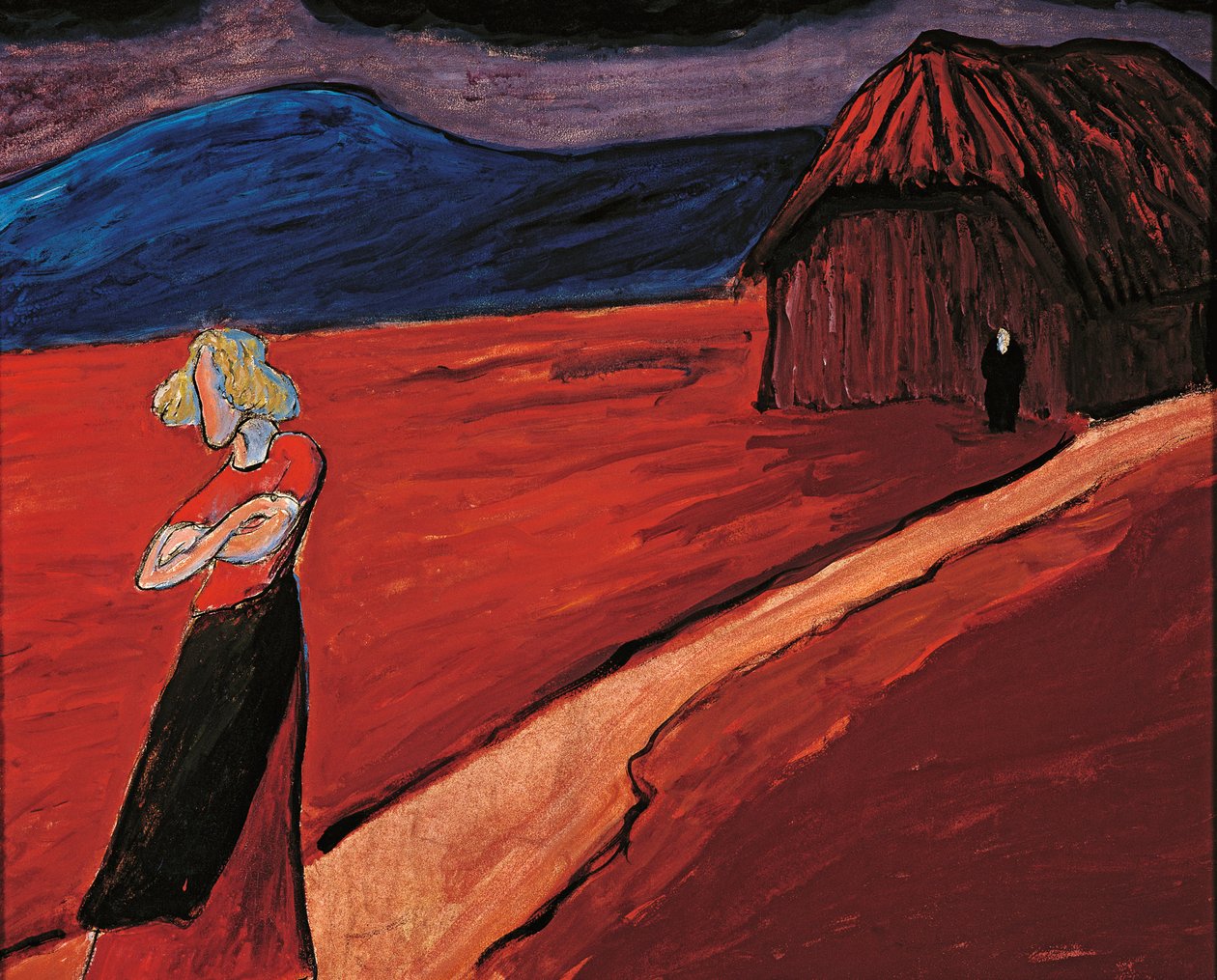 Humeur tragique, 1910 - Marianne von Werefkin