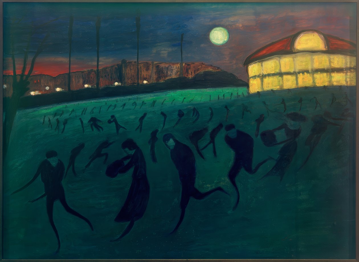 Patineurs - Marianne von Werefkin
