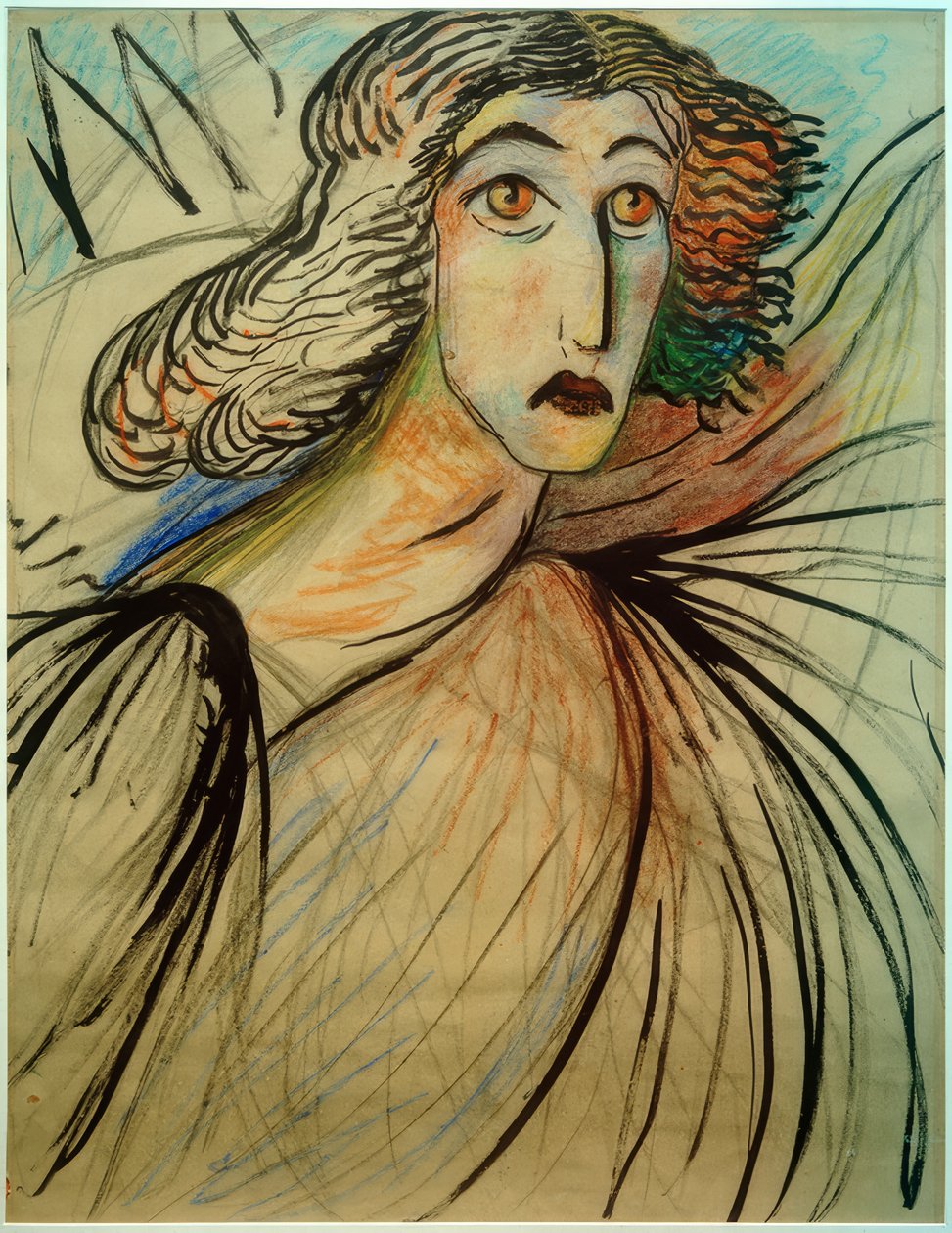 Autoportrait en ange - Marianne von Werefkin