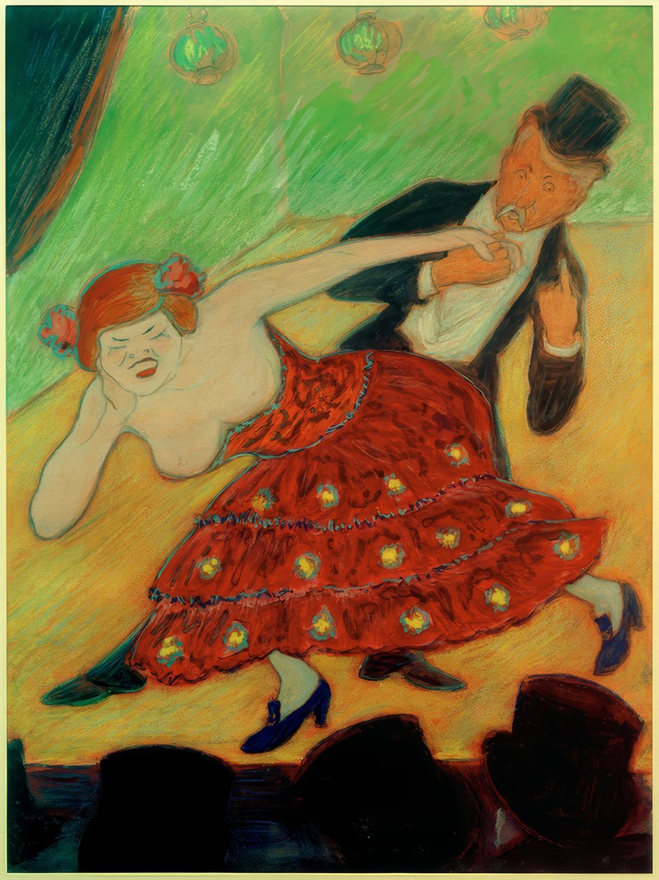 Couple dansant - Marianne von Werefkin
