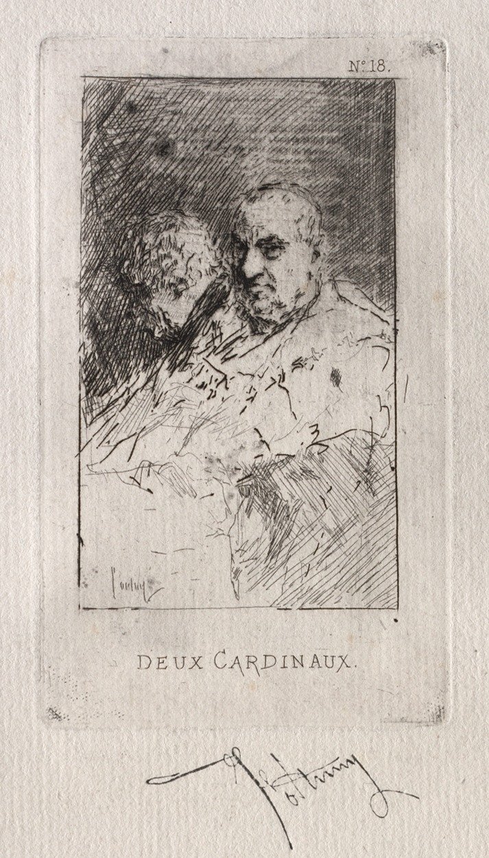 Deux Cardinaux - Mariano José María Bernardo Fortuny y Carbó