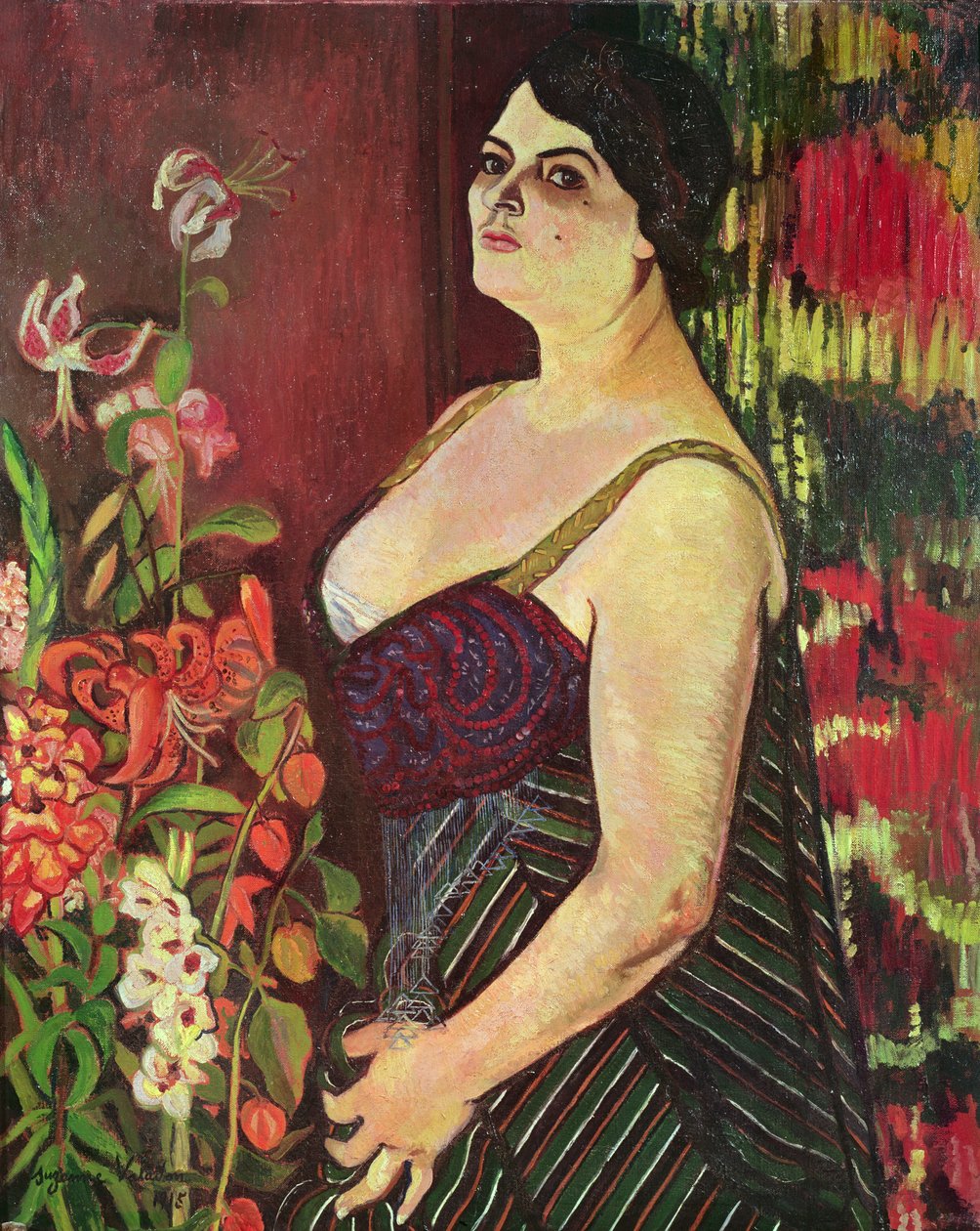 Portrait de Madame Coquiot, 1918 - Marie Clementine (Suzanne) Valadon