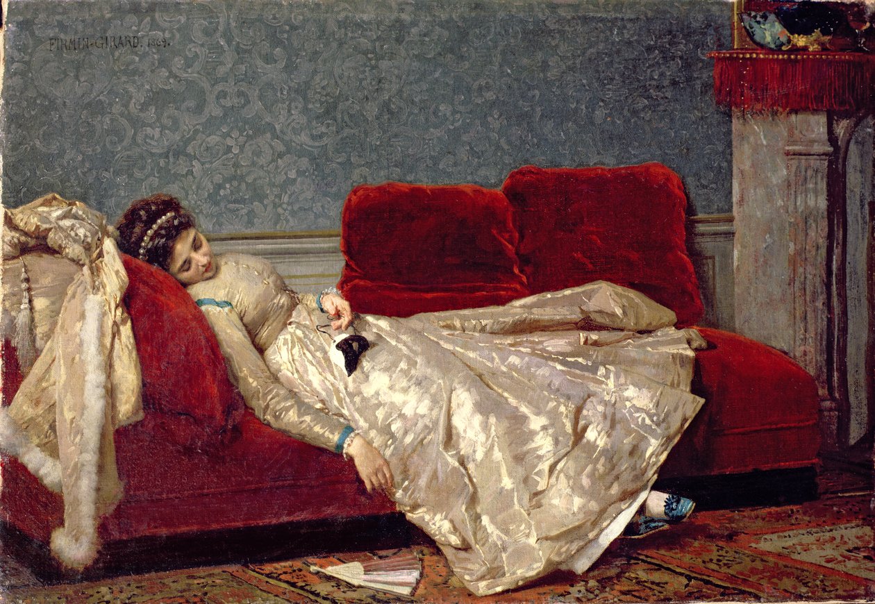 Après le bal, 1869 - Marie Francois Firmin Girard