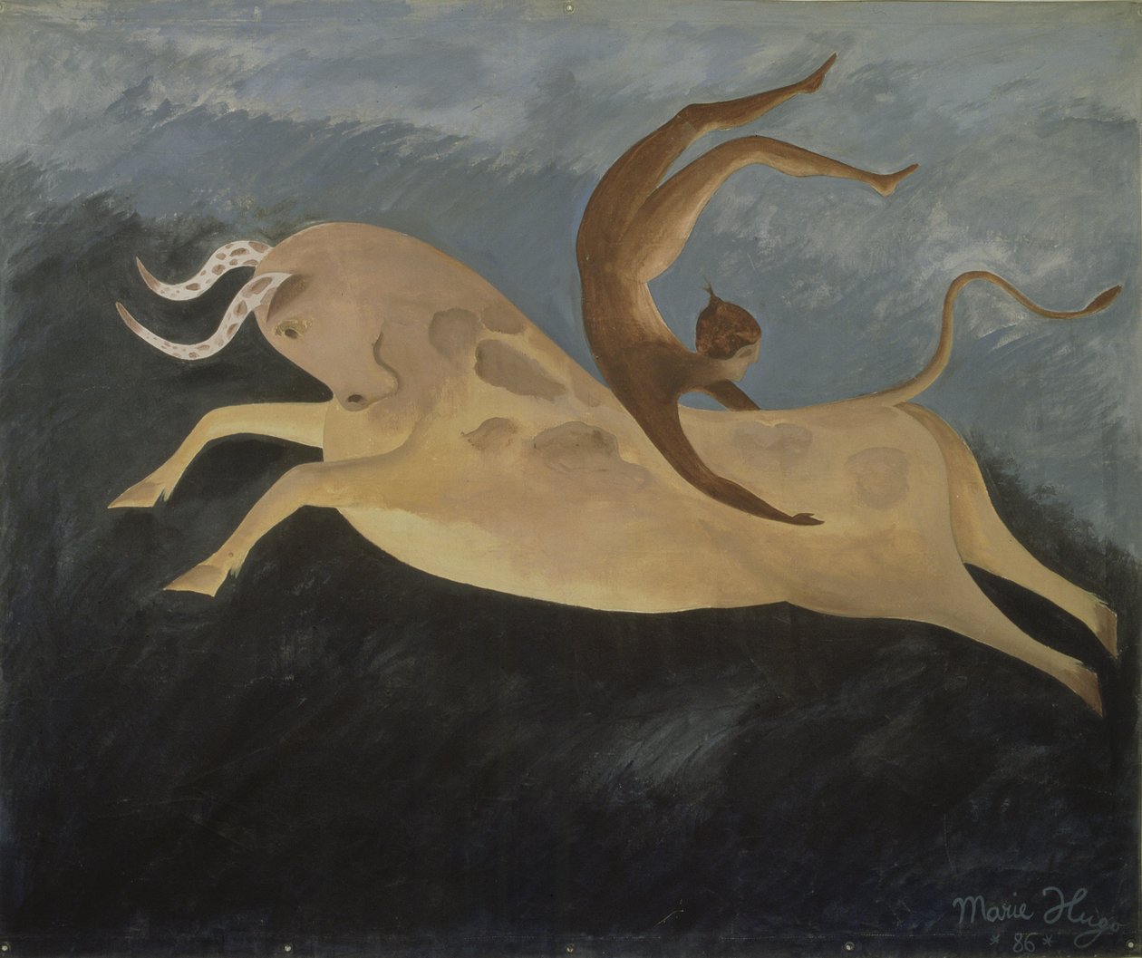 Taureau au danseur crétois, 1987 - Marie Hugo