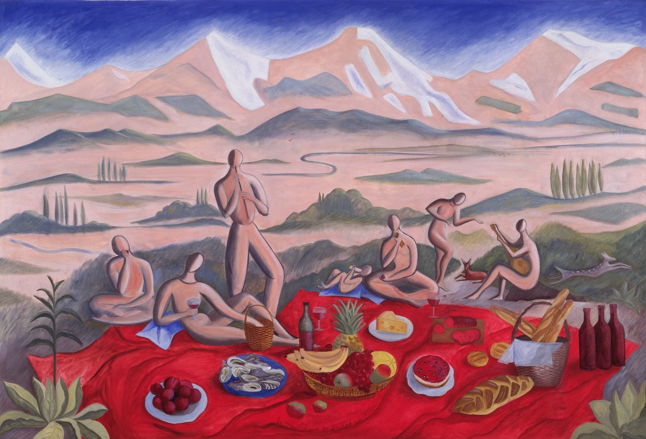 Le pique-nique, 1992 - Marie Hugo
