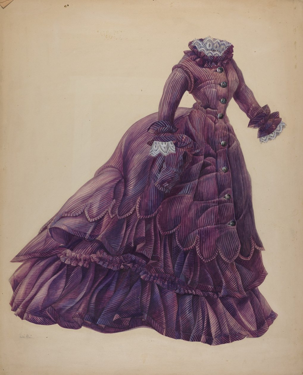 Robe de poupée - Marie Alain