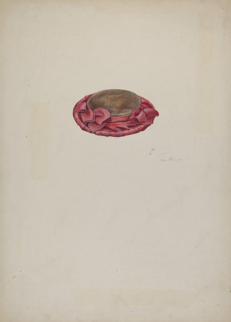 Chapeau de poupée, vers 1939 - Marie Alain