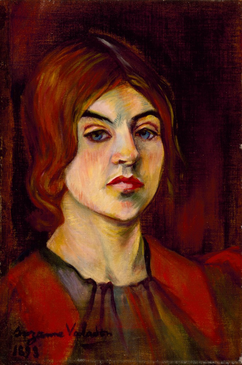 Autoportrait, 1898 - Marie Clementine (Suzanne) Valadon