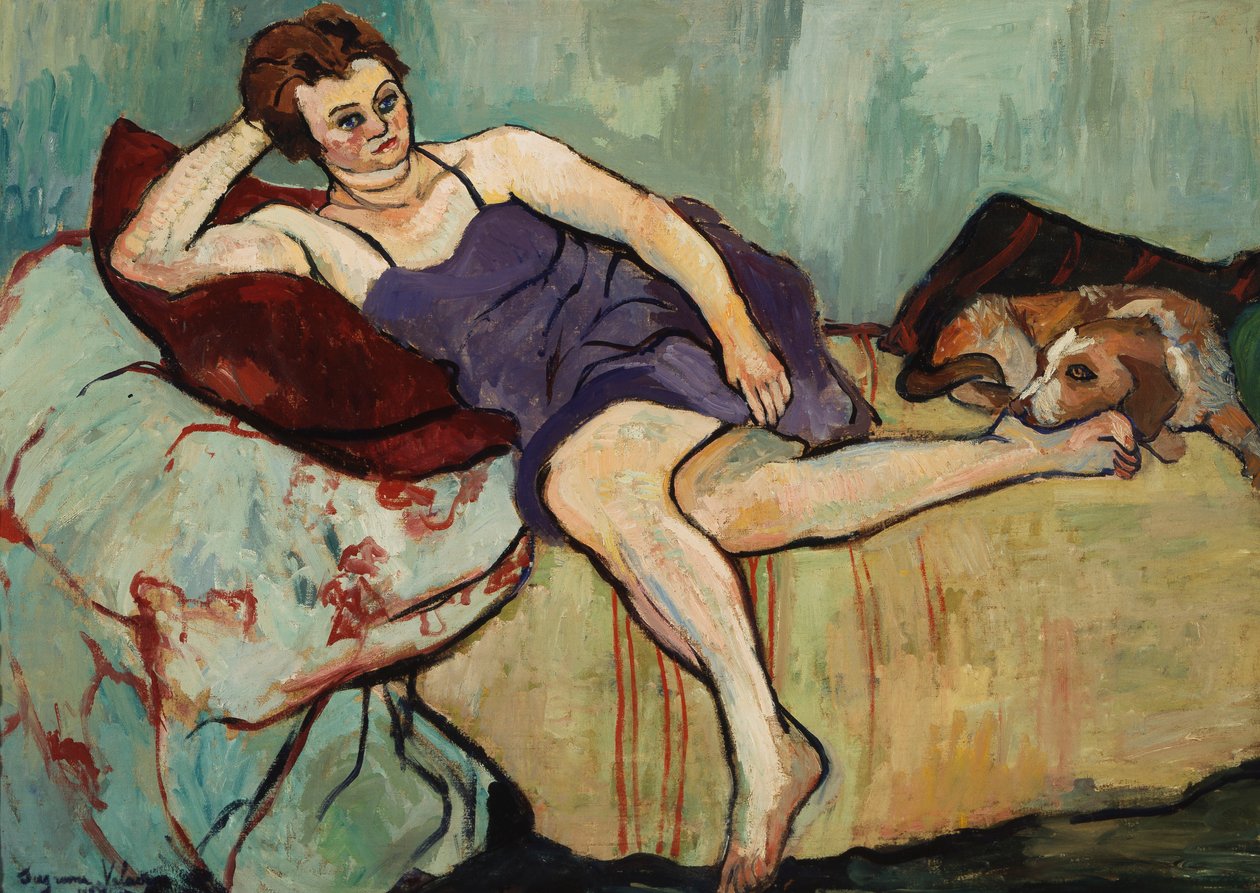 Marie Coca avec Arbi, 1927 - Marie Clementine Valadon