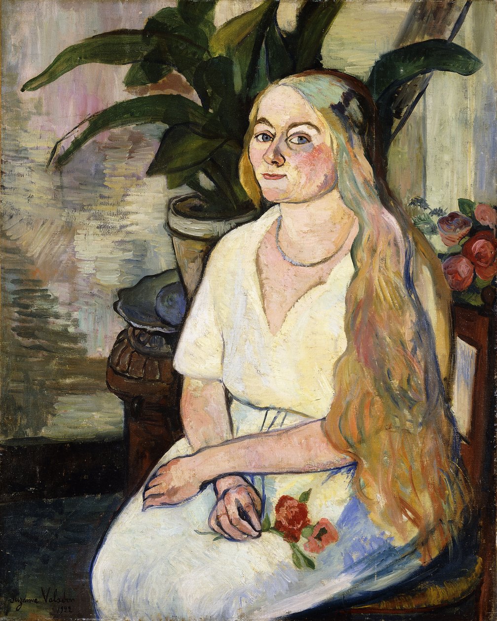 Portrait de Germaine Utter - Marie Clementine Valadon